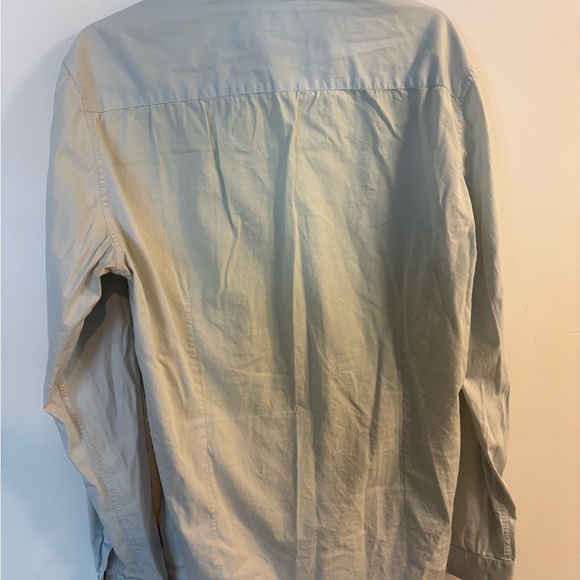 Light Gray Button-Up Shirt - Picture 2 of 3